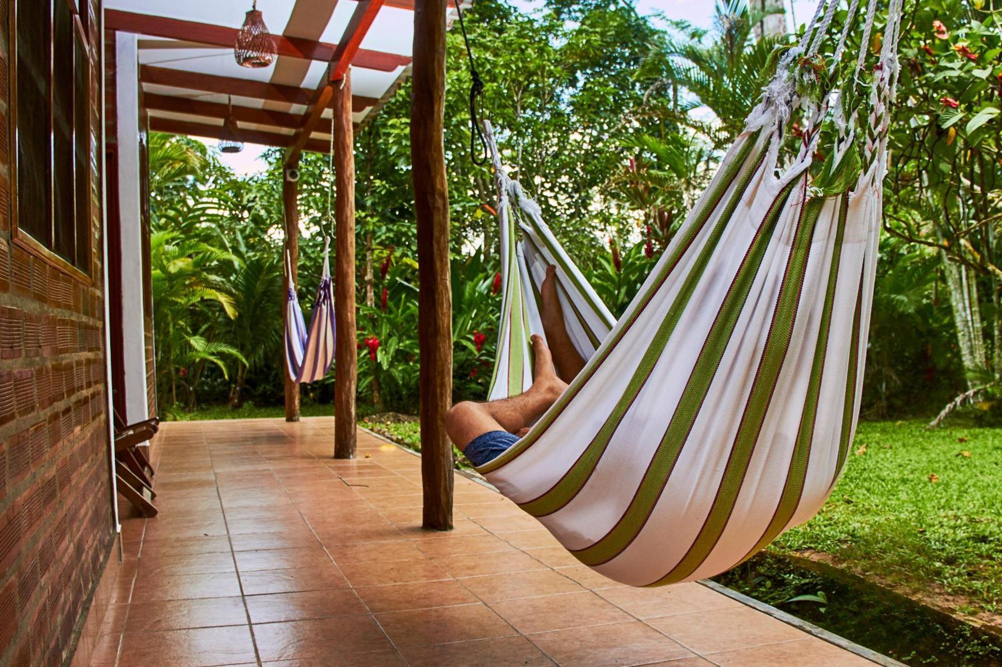Huingos Eco Lodge Tarapoto Bagian luar foto